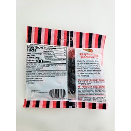 Jelly Belly Raspberries and Blackberries, 2.75-Ounce Bag (1 bag)