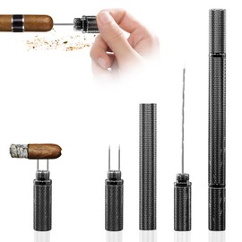 CaLeQi Cigar Draw Enhancer and Nubber 2&1 Set for Cigar Lovers Who Demand