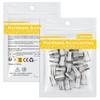 Caianwin Flat Head Rivet Nuts Stainless Steel A2 V2A Threaded