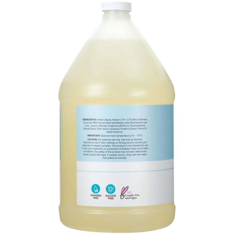 Ginger Lily Farms Club Fitness 128 Fl Oz Moisturizing Shampoo