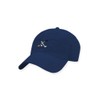 Crossed Clubs Needlepoint Performance Hat by Smathers & Branson Navy