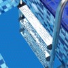 YESEEM Large Swimming Pool Ladder Mat, 15"x39" Protective Non-Slip Pool