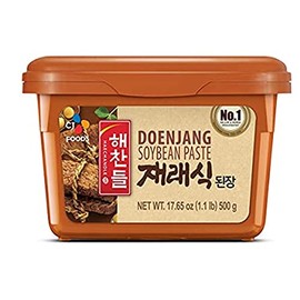 CJ Haechandle Soybean Paste, Korean Doenjang -17.63oz(Pack of 4)