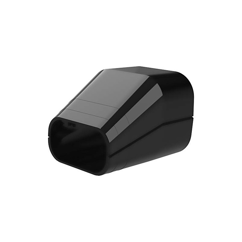 Pipe Outlet End Black TS 72 EXC for Duct Air