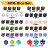 Tinzum 259 PCS MTG Dice Set, Keyword Counters, Dry Erase