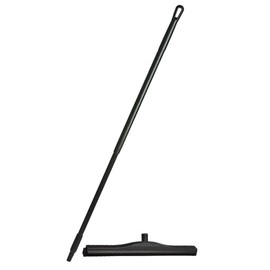 Floor Squeegee, 24 X 53, Poly/Foam, Dbl, Blk