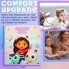 Gabby's Dollhouse Fleece Bed Blanket for Kids Super Soft Blanket