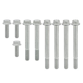 551221 Alternator & Power Steering Bracket Bolt Kit for LS Truck GM Engines 1999-2014 Silverado, Tahoe, Suburban, etc - GM Bracket Replaces# 12554030