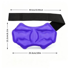 Toolzia Reusable Hot & Cold Gel Ice Pack Wrap - Ankle, Wrist, Elbow, Foot