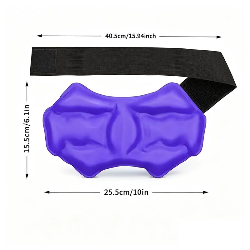 Toolzia Reusable Hot & Cold Gel Ice Pack Wrap -