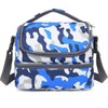 FlowFly Kids Double Decker Cooler Insulated Lunch Bag Large Tote