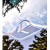 C8 Corvette Corner Skull Decals Windshield Accent Stickers Fits 2020-24