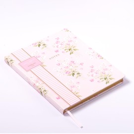 Laura Ashley Premium Hardcover Writing Journal | 256 Lined Pages | Elegant Floral Design | Perfect for Diaries, Notes, and Gift Giving (8-x-10 Inches)