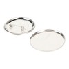 Set of 100 Blank Pin Back Buttons, 50 mm Round
