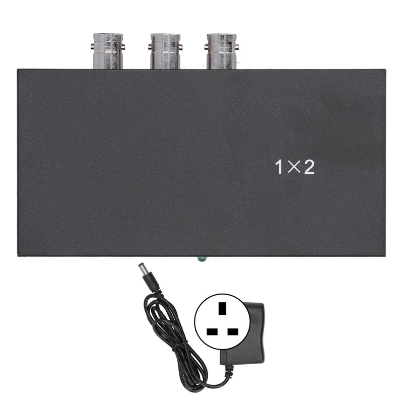 SDI Splitter Distributor Adapter 1 in 2 Out 1080P Support