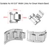 WONMILLE Extra 3 Extension 0.8'' Width Links for Smart Watch