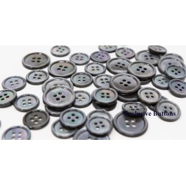 Unbranded Smoke Mother of Pearl (MOP) Buttons Set for Suit Jacket or Sport Coat or Blazer