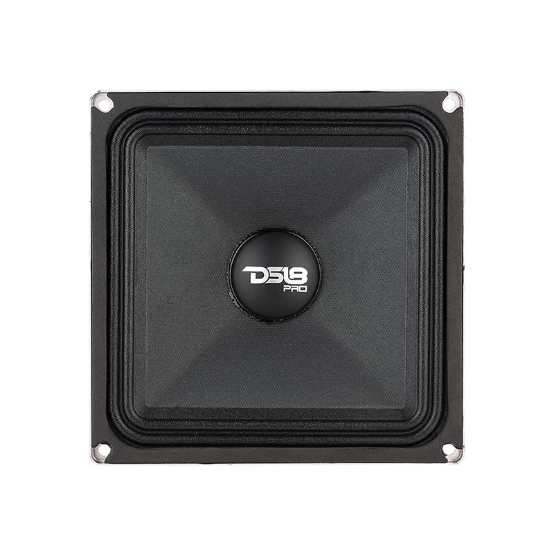 DS18 PRO-X6.4MSQ 6.5X6.5'' Square Midrange Loudspeaker 500 Watts 250W RMS