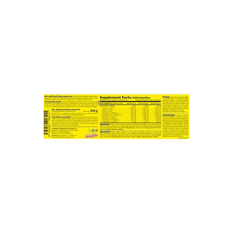 Amix Map Muscle Amino Power - Essential Amino Acid Sport