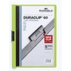Durable Duraclip 60 Clipfile for 1-60 A4 Sheets - Green