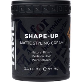 Mane Tame Professional Men's Grooming Melena Tame Crema Mate Modelada Para Estilizar 3.3Oz.