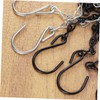 Abaodam 2pcs Galvanized Iron Hanging Chains for Bird Feeders Planters