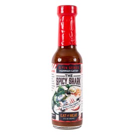 Hammah Gatah Extreme Heat Hot Sauce - Made with Scorpion Pepper, Habanero, Carolina Reaper Pepper & 7-Pot Primo Pepper - Brand Featured on Hot Ones