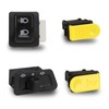 [momonala] Motorcycle Steering Wheel Switch Turn Signal Switch Light Waterproof