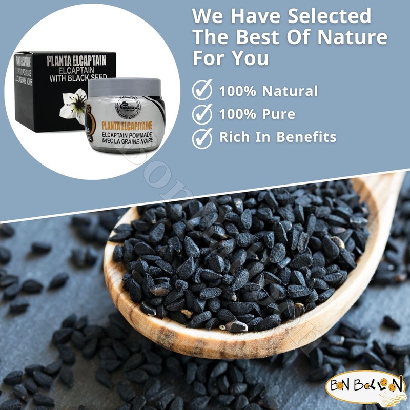 bonballoon Cream Elcaptain With Black Seed Nigella Concentrated Herbal Natural