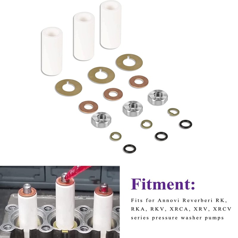 YMT AR2546 Pump Piston Kit Ceramic Plunger Repair Kit 18mm