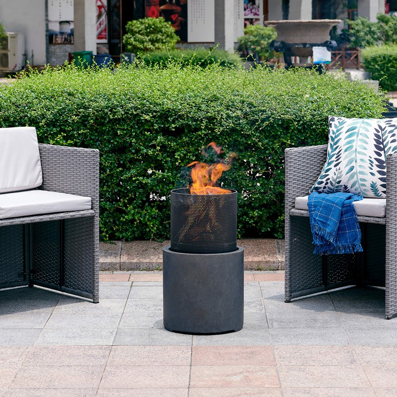 Danya B. TFE980082 Patio Décor - Backyard Fire Pit -