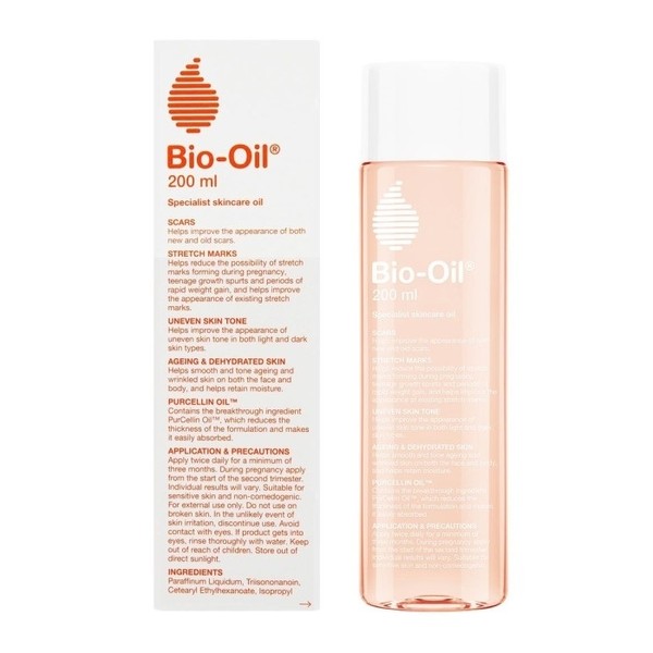 Bio-Oil Purcellin Skincare Oil for Scars Stretch Marks Uneven Skin 200ml