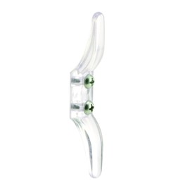 Prime-Line S 4623 Drapery/Blind Cord Safety Cleat, Clear,(Pack of 4)