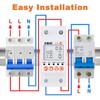 Multi-Functional Smart WiFi Circuit Breaker, Remote Tuya APP Control Circuit