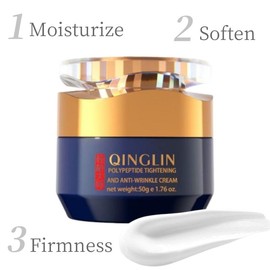 QINGLIN 【QINGLIN】Face Cream/Peptide Firming Cream, Anti-Aging, Anti-Oxidation and Fine Lines, Hydrating, Lifting and Firming, Moisturizing and Hydrating - Specification: 1 bottle