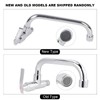 TOPINCN Kitchen Faucet, Wall Mounted Single Cold Water Tap Single
