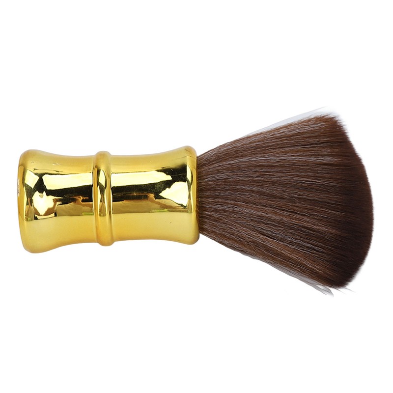 Barber Neck Duster Brush Soft Hair Electroplating Process Barber Brush