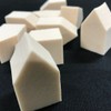 DNK Cosmetics Soft, Large Capacity Puff Sponge 50-Pack (House Skin