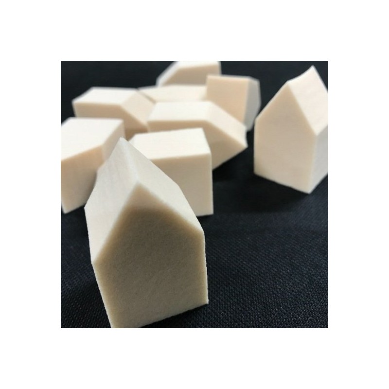 DNK Cosmetics Soft, Large Capacity Puff Sponge 50-Pack (House Skin
