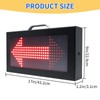 YZ LED Basketball Possession Indicator with Aluminum Frame,Portable Possession Arrow