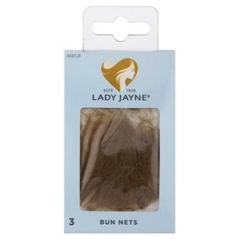 Lady Jayne Buy Lady Jayne Light Brown Bun Nets 3 Pack Online | Chempro Chemists