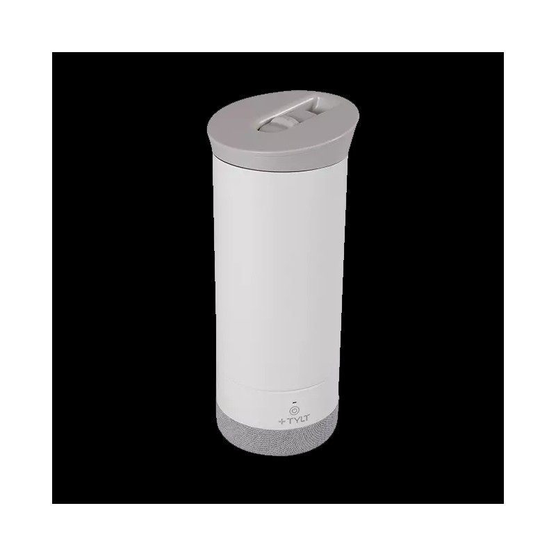 PLUS Tylt Drink Speaker Mug Hydration Mug + Bluetooth Speaker