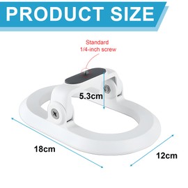 fuxunamz Projector Mount, Projector Mount, Adjustable Projector Stand, with 1/4 Inch Screw Interface, Projector Stand for Most Projector Models