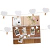 Ginger Ray White Twine and Hearts Photo Wedding Bunting 5