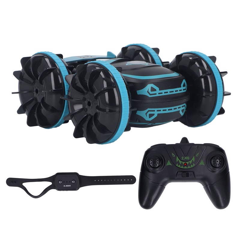 Amphibious RC Stunt Car Waterproof Gesture Sensor 4 Wheel Drive
