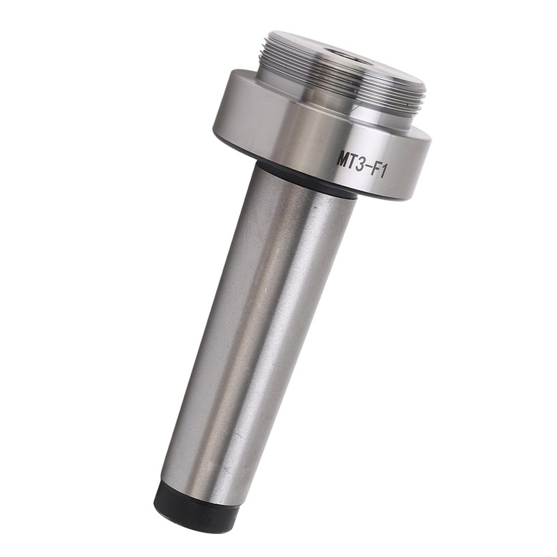 Boring Head Arbor MT3‑1‑1/2‑18UNF‑M12 High Carbon Steel Collet Connecting Rod
