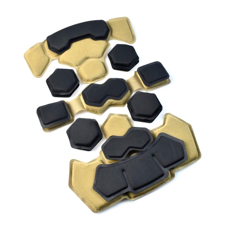 Tactical Fast Helmet Pads Set Military Memory Foam Pad Protective