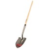Truper 34105 Round Point Extended Socket Shovel, 48-Inch American Ash