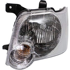 For Ford Explorer Headlight Assembly 2006 07 08 09 2010 Driver Side | Chrome | Eddie Bauer/Limited/XLS/XLT | FO2502220 | 6L2Z13008BA