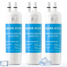 BOGDA W10295370A Water Filter Replacement Compatible with Whirlpool, Kenmore, and Maytag Replaces EDR1RXD1, WHR1RXD1, Filter 1, KAD1RXD1, P8RFWB2L, P8WB2L, P4RFWB, P5WB2L, 46-9081, 9930, 3 Packs